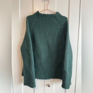 Bohme Dark Green Thick Chunky Sweater